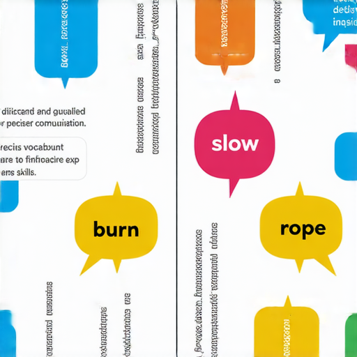 了解慢熱和繩索的英文表達方式與應用技巧的圖片，展示相關詞彙及使用情境，幫助讀者掌握精準的英文表達，提升溝通能力。