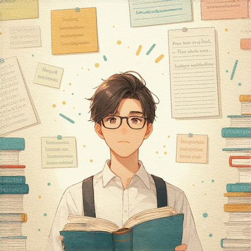 學習括號和積極的英文表達方式的圖片，展示英語學習者在進行口語練習，背景有學習教材和筆記，旨在提升英語能力與表達技巧。