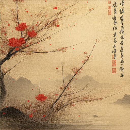 揮春與潮濕的英文表達圖片，展示揮春的文化意義及其在潮濕環境中的影響。背景為生動的揮春作品，呈現出濕氣對書法字跡的影響，強調正確用語的重要性。