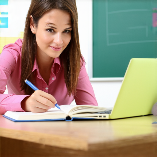 一名外籍老師在課堂上與學生進行一對一英文教學，學生聚精會神，展現出對學習的熱情和投入，強調一對一教學的驚人效果，提升英文水平的理想方式。