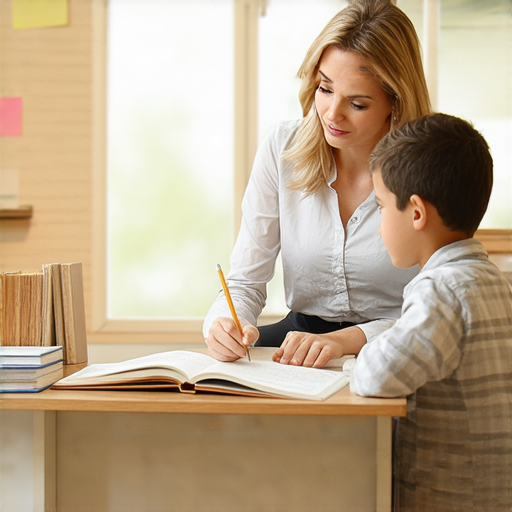 外籍老師一對一授課場景，學生專注學習，提升英語水平，強調發掘英語學習新視界，讓學習者在互動中驚人進步，提升口語和聽力能力。