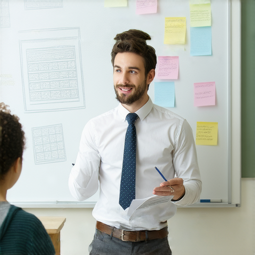 一對一外籍老師授課場景，學員專注學習商業英語，提升職場競爭力，課堂氛圍輕鬆愉快，助力學生成為職場英語高手。