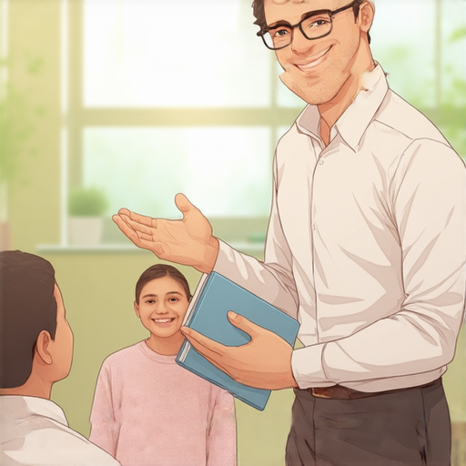 外籍英文老師一對一教學，學生在課堂上專注聆聽，老師微笑引導，氛圍輕鬆愉快，彰顯學習效果，助力英文能力提升，眼界大開，適合各級學習者。