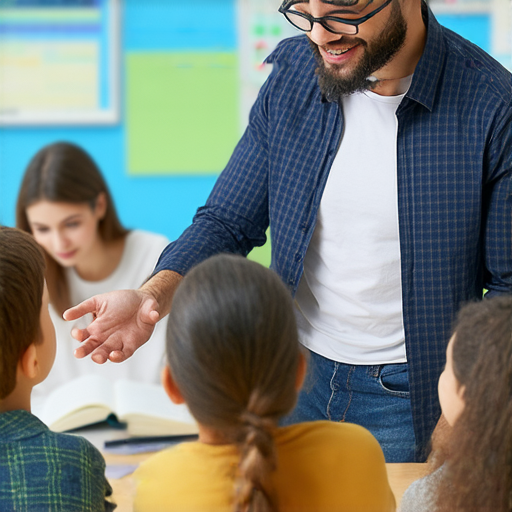 提升專注力的秘訣，外籍英文老師協助你精進專業英語技能，展示學習場景，學生專心致志地上課，強調個別指導與互動學習。