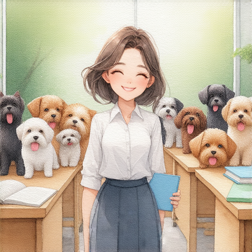 發現養狗的美好與英文學習的便利，外籍老師帶領學生探索更多學習方法，增進英語交流與狗狗陪伴的樂趣，激發學習熱情與幸福感。