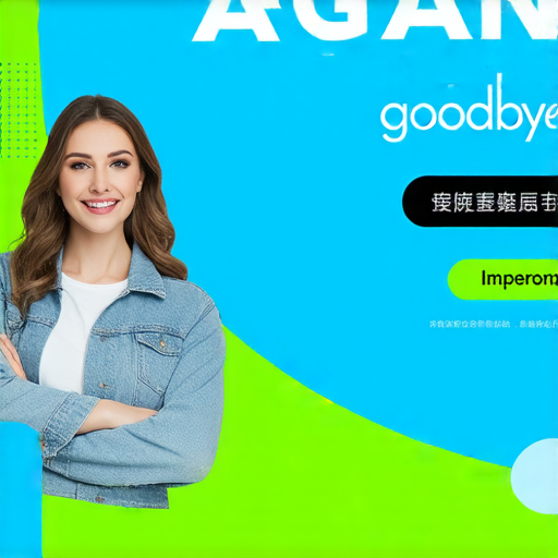 再一次掌握英文的學習課程海報，顯示專業外籍老師的形象，並強調重點關鍵詞如再次、再見、冒充，吸引學員體驗進階學習。