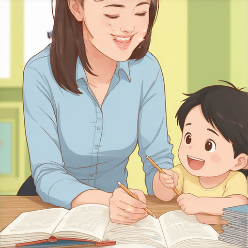 外籍老師一對一教學場景，學生與老師互動學習英文，輕鬆突破語言障礙，專注於提升會話能力與語言自信，讓學習英文不再成為負擔。