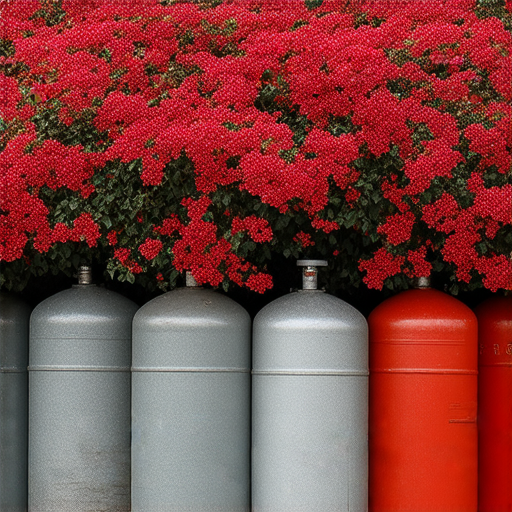 揭開石榴花與石油氣的奧秘，外籍老師一對一英文教學，開啟探索之旅，圖片展示石榴花的美麗與石油氣的特徵，適合學習與探索的新機會。