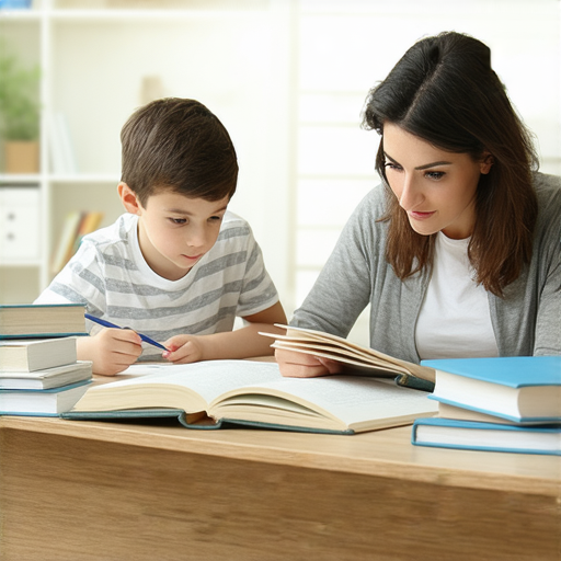 外籍老師一對一教學的學習場景，學生專注於提升英文能力，桌上有書籍與筆記，周圍環境明亮舒適，揭示有效英文學習的秘密，讓學員輕鬆掌握英文技巧。