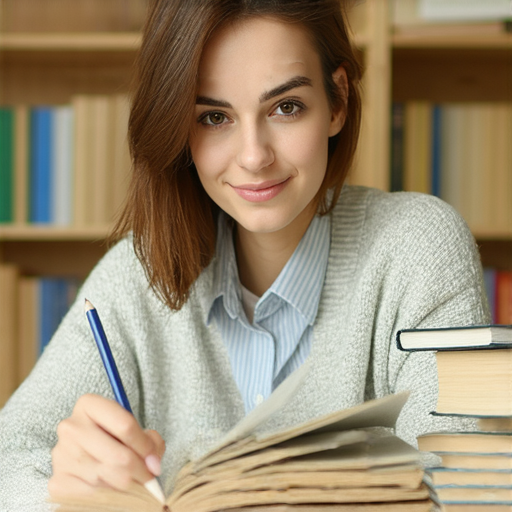 掌握中三英文考試秘訣的圖片，展示一對一外籍老師教學場景，學生專注學習英語，提升英文實力，背景有書籍及學習工具，展現輕鬆愉快的學習氛圍。