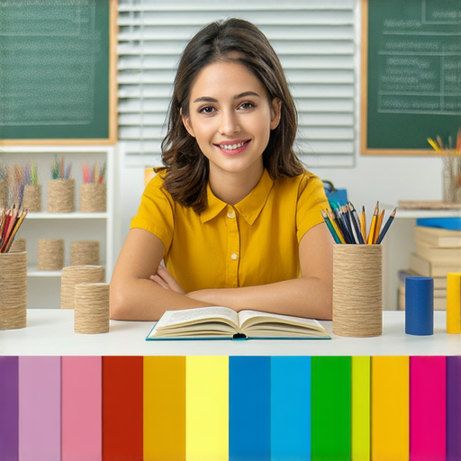 探索圓柱體奧秘的教學場景，一位外籍老師與學生進行一對一英語學習，互動交流充滿活力，背景展示圓柱體模型與教學工具。