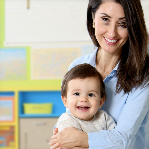 小朋友與外籍老師進行一對一英文教學，老師引導孩子輕鬆學習英文單字和會話，教室環境友好舒適，促進互動和學習興趣，展示探索有效的外語教學方式。