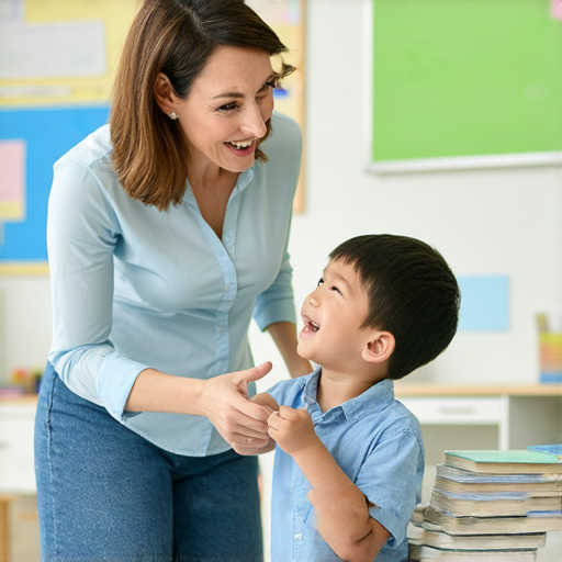 激烈競爭中，一對一外籍英文老師幫助學生激發潛能，圖片展示學生與老師進行緊密互動，專注學習提升英語能力，享受個性化教學的樂趣與效果。