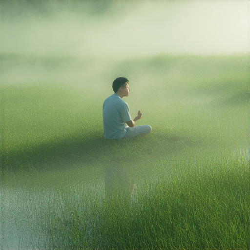 揭開濃霧與濕地奧秘的圖片，展示外籍老師教學情景，學生專注學習英文詞彙，環境清新自然，強調一對一教學效果，促進語言能力提升。