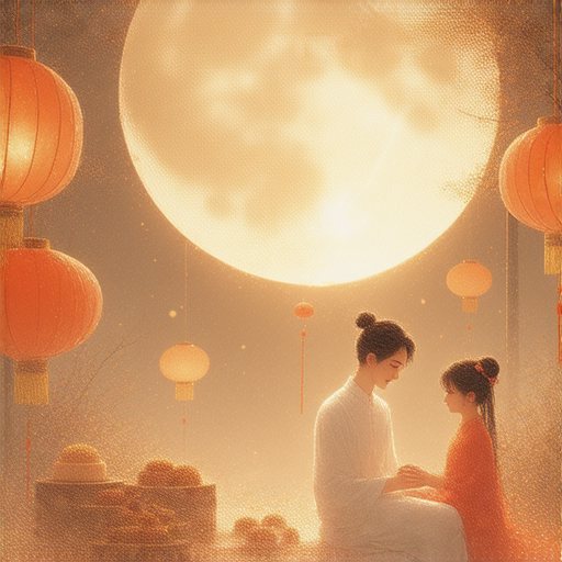 探索中秋佳節的英語詞彙學習，與外籍老師一對一提升英文能力，圖片展示學生互動學習和中秋文化元素，增進語言技能與文化理解。