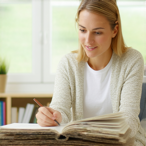 外籍老師在教室內進行一對一英語教學，學生專注學習，周圍環境明亮舒適，展示居家生活的多層面，提升流利英文能力，讓學習更有效。