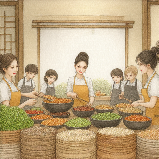 外籍英文老師教授中式烹飪，學習美味中國菜的技巧，課堂中展示新鮮食材和烹飪器具，讓學生體驗中式飲食文化和英語學習的結合。