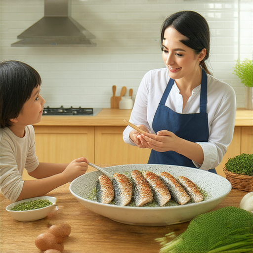 學習英語私房菜和秋刀魚，外籍老師一對一深入交流，分享美食文化與語言技巧的場景，激發學習興趣與互動體驗。