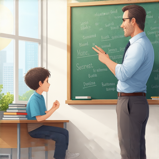 外籍老師一對一教學情境，學生專注學習英語，探索主要英語學習的秘密，成為故事的主角，激發自信與創意，提升語言能力。