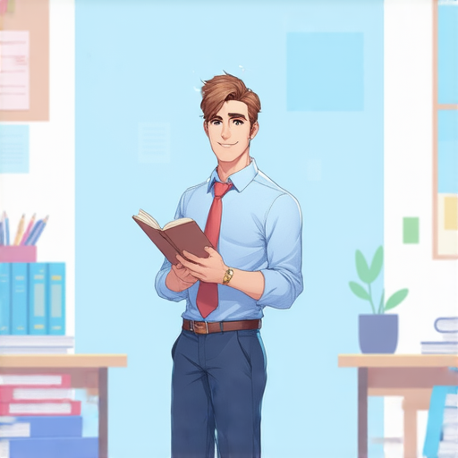 從垃圾到型男的英語學習轉變，展現自信的外籍老師一對一教學，立即報名改變學習體驗，提升英語能力，成功吸引目光的學生。