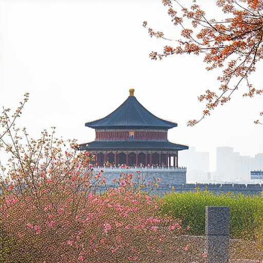 探索岩玫瑰與岳陽樓的美景，以及外籍老師一對一英文課程的廣告，邀請學習者開啟語言冒險的旅程，享受文化和語言的融合體驗。