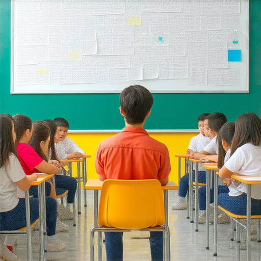 外籍英文老師與學生互動，討論提升工作效率的方法，展示教學場景中的熱情與專業，解密工作辛苦真相，探索有效學習策略，提升英文能力。