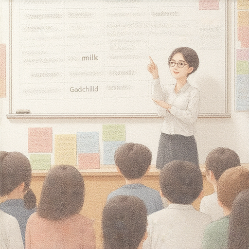 探索乳酸、乳汁和乾兒子等有趣的英文詞彙，體驗外籍老師的一對一教學，提升您的語言能力，開拓視野，讓學習更有趣的圖片展示。