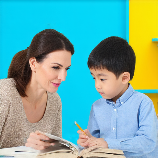 一對一外籍老師輔導學生學習英文，提升數學運算表達能力，學生與老師互動專注，展現學習氛圍，快來體驗專業的英文輔導課程。