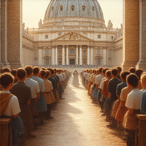 揭開梵蒂岡神秘面紗的圖片，展示一位外籍老師指導學生學習英語，強調個別教學與文化探索的結合，適合預約一對一課程以提高語言能力。