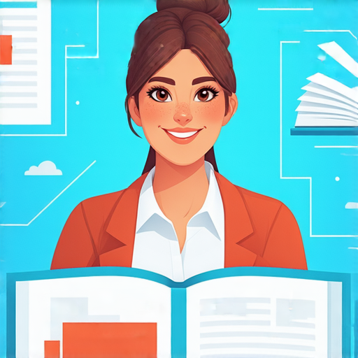 按鈕設計以明亮色彩呈現，顯示挑戰英語學習的主題，旁邊是一位專業外籍老師微笑引導學習者，背後的背景象徵開啟英語之旅的機會與成長。