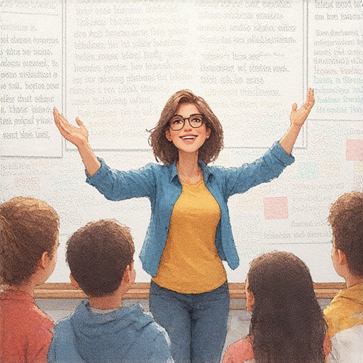 外籍老師引領學生探索勵志英文歌與名言，鼓勵勇敢追夢，報名一對一學習，激發學習熱情，打造美好未來。