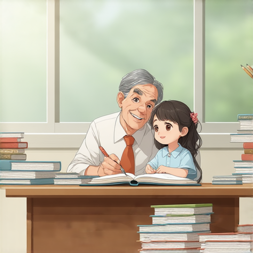 一對一外籍老師授課場景，學生專注學習交通用語，桌上有教材與筆記，提升英語能力，讓你的英文在日常交流中脫穎而出。