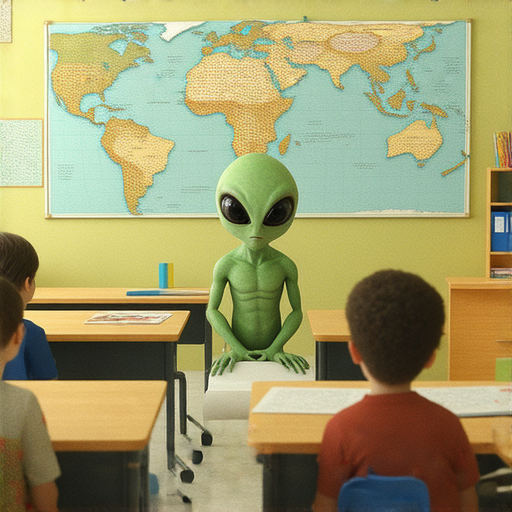 外星人秘辛與外交的藝術，展示一對一外籍英文教學場景，學員專注聆聽外籍老師，提升英文能力，學習環境融洽。