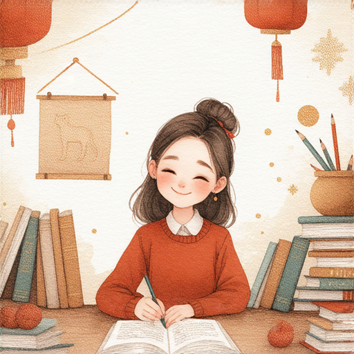 探索十二月的魅力圖片，展示外籍老師與學生一對一教學情景，結合英文學習、星座及生肖故事，學習多元文化，提升語言能力，享受知識的歡樂與探索。