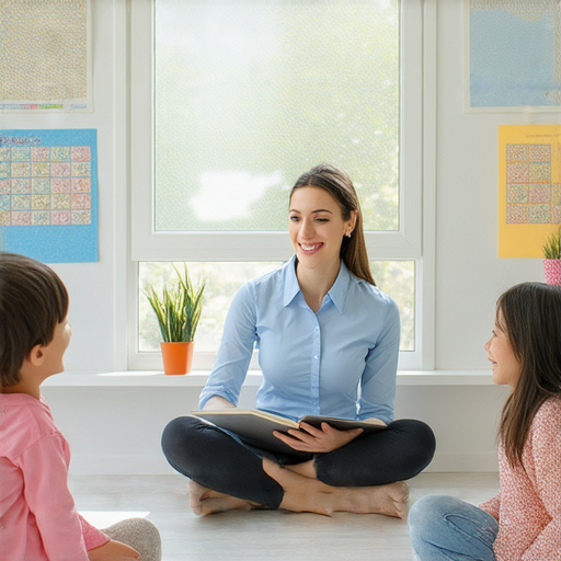 探索特別英文魅力的圖片，展示一位外籍老師與學生一對一互動學習的情境，強調獲取獨特英語技能的過程，充滿學習熱情與交流的瞬間。