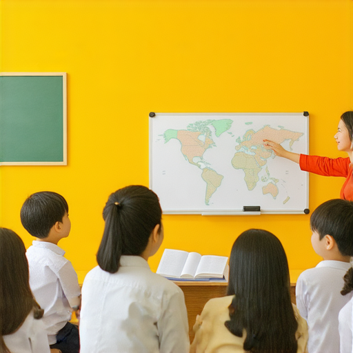 深入南亞英文世界的教學場景，外籍老師與學生一對一互動，傳授新知識，展現友好的學習氛圍，適合不同程度的學習者，提升英文能力。