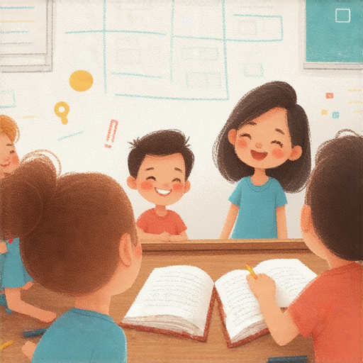 不再死氣沉沉，外籍老師帶領學習英文的有趣方法，活潑生動的課堂氣氛，學生們積極互動、學習進步，讓英文學習變得輕鬆愉快。