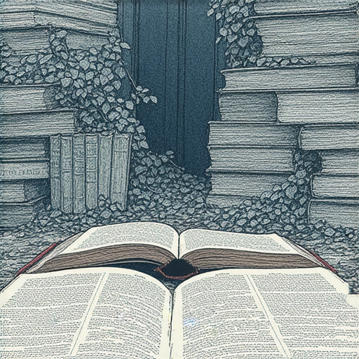 探索死亡的真相的圖片，展示死亡率和死刑的關聯，突顯學習英文的機會，背景有書本和學習工具，加強了解死亡議題的視覺效果，吸引對社會議題感興趣的觀眾。