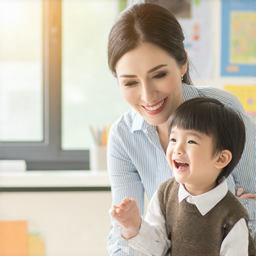 揭開玉的秘密的圖片，顯示外籍老師與學生一對一教學的場景，強調學英文的互動性，學生開心參與，立即報名學習，輕鬆掌握語言技巧。