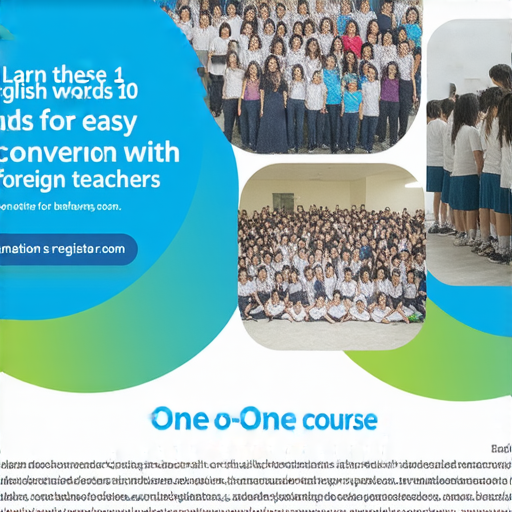 學會這10個英文詞彙，輕鬆與外籍老師對話，一對一課程報名資訊，提升英語能力，增強溝通技巧，適合各層級學習者，立即行動，開啟精彩學習之旅。