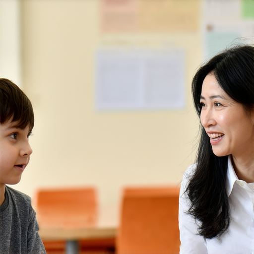 一位專業外籍老師正在與學生一對一交流，學生專注學習英文索賠秘訣，在舒適的環境中提升英文能力，體驗個性化教學的效果。