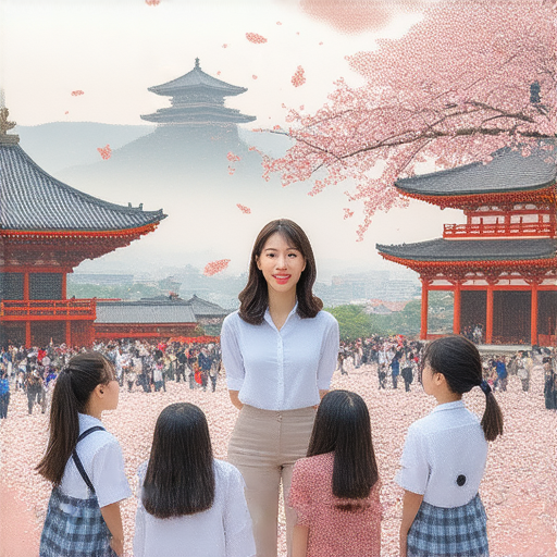 外籍老師帶領學生在旅行中學習實用英語，探索前往日本旅遊的溝通技巧，讓您的旅行更輕鬆順暢，互動有趣，提升語言能力。