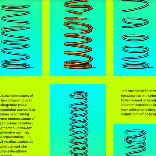 探索彈簧的奧秘的圖片，包含彈簧的不同類型、功能示範及相關英文詞彙，外籍老師指導學生學習，簡單明瞭地掌握彈簧概念，激發學習興趣。