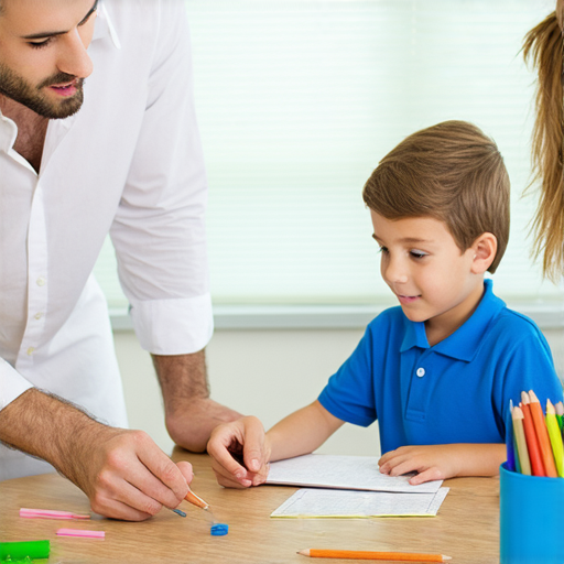 外籍老師與學生一對一教學，專注運動英文交流，學生積極參與，教室環境明亮活潑，桌上擺放運動器材，展示學習運動術語的場景。