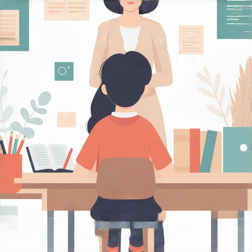 外籍老師一對一教學場景，學生專注學習，提升英語能力，畫面展現活潑互動氛圍，開啟語言新紀元，體驗多元文化交流，讓學習變得有趣。