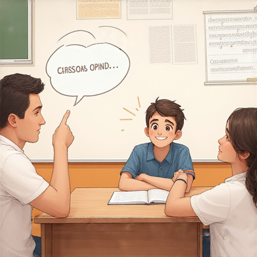 外籍英老師一對一教學，學生從反感轉變為自信，流利用英文表達意見，探索有效溝通技巧，提升語言能力，增強自信心，實現自我反擊，尋找表達的勇氣。