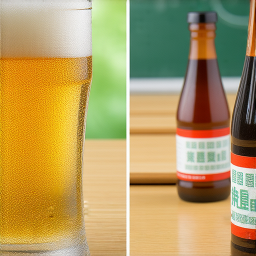 生啤與生抽的對比圖，展現英文學習的趣味性，外籍老師一對一教學的場景，學習過程中輕鬆愉快的氛圍，吸引學生感受不同的文化與語言環境。