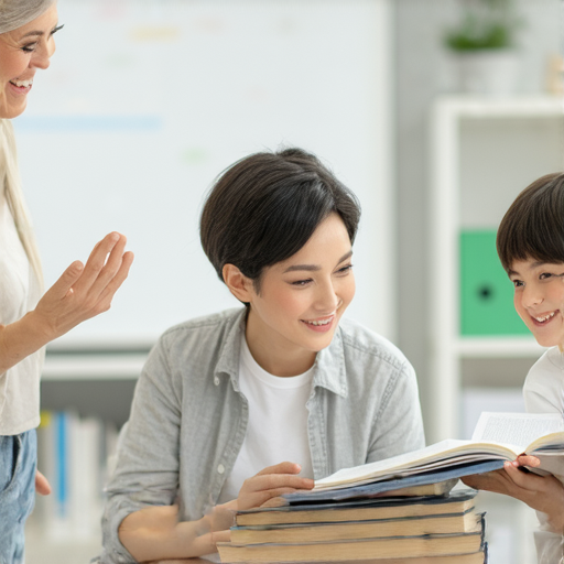 外籍英文老師一對一教學，學生與老師互動中，學習打破語言障礙，維持良好秩序與關係，免費體驗課程宣傳，生動且吸引人。