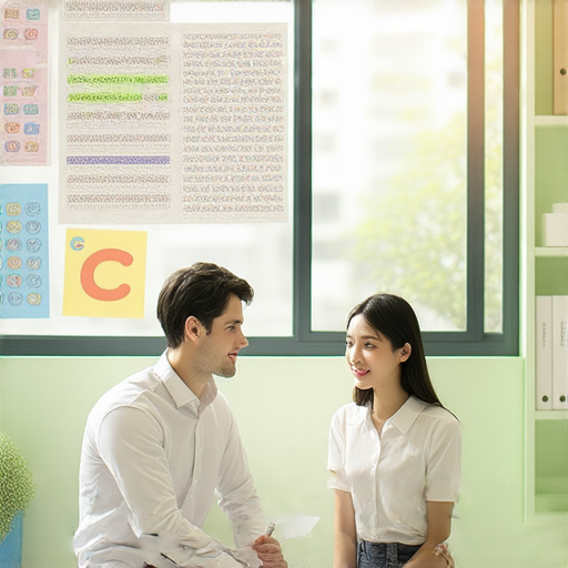 探索C字頭英文名與詞彙的學習過程，外籍老師一對一指導，幫助提升英文實力，激發學習潛能，顯示學習情境與互動。