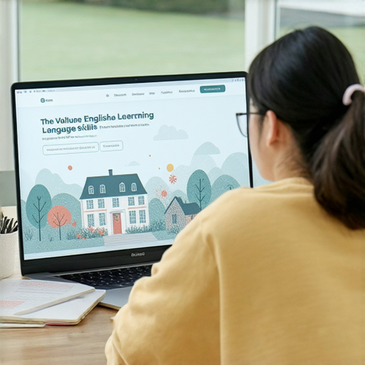 探索線上英文學習新選擇的圖片，展示外籍老師一對一教學的場景，強調提升英語能力的價值與效果，包含學習者與老師互動的畫面，傳遞學習的便利性與有效性。